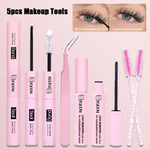 Lash Cluster Glue 1pcs/2pcs/5pcs, Waterproof Adhesive for Eyelash Extensions Lash Bonding and Sealing, Lash Glue Lasting 72 Hours