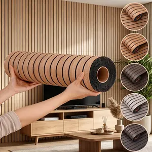 Extra Thick 3D Vintage Wood Grain Self-Adhesive Wallpaper - Removable, Washable, Waterproof, Moisture-Proof, 1 Roll, Perfect for DIY Projects,forKitchen, Living Room, Bathroom, Corridor, Home andDormitory,Vinyl-15.7*118.1 inch Exquisite Wallpaper