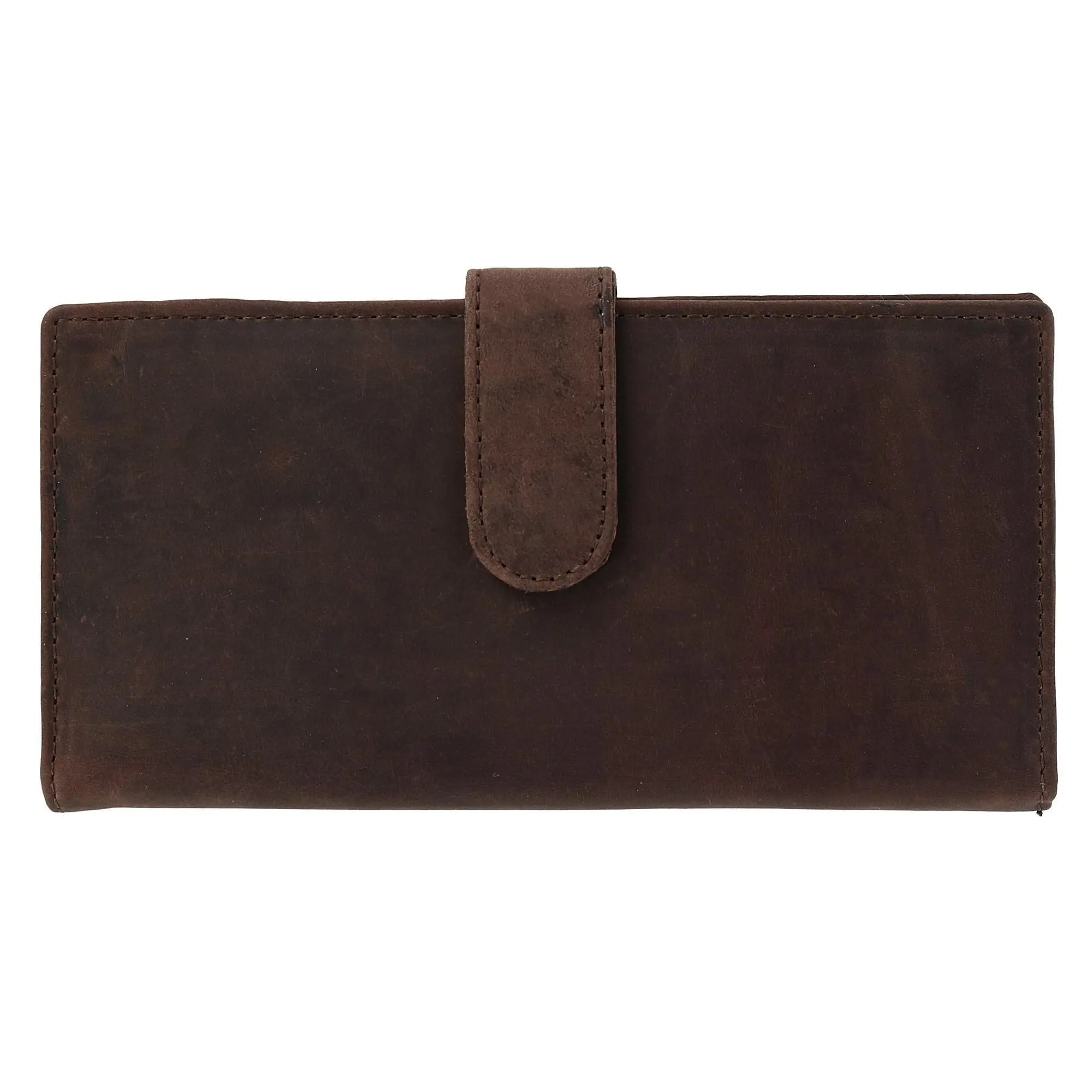 CTM Vintage Leather RFID Checkbook Cover Wallet with Snap Closure, Checkbook Covers, Business Minimalist Wallet, Durable Bifold Wallet