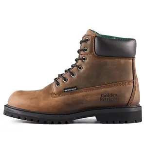 Vanguard G61867 Men's Mahogany Crazy Horse Leather Comfortable Footwear