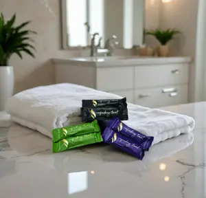 Island Blend Refreshing Towel - Assorted Disposable Microfiber Unscented Aloe Vera & Lavender Scented Single Use Skincare Towels