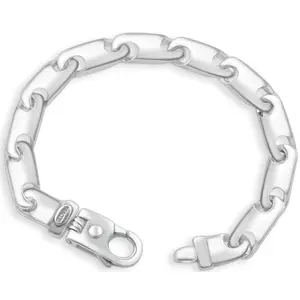 Men's 14k Gold (55gram) or Platinum (88gram) Link Bracelet 8.5"