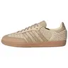 Adidas Samba OG Women's Knit Fabric Lowtop Casual Sneakers - Sand Strata, Snug Fit, EU 36-41, Everyday Sports Footwear
