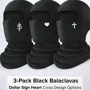 Musion 3PCS Ski Mask Mask Face Cover Balaclava Full Face Mask Summer Face Cover UV Protection Balaclava Men Women Outdoor Sports Face Mask For Men And Women – Skiing, Snowboarding, Motorcycle, UV Protection & Wind Protection Motorbike Motocross Gear