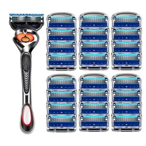 Men's manual razor set, detachable design for easy cleaning