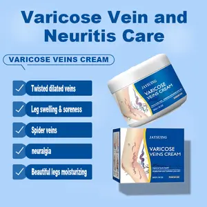 15 Day Jaysuing Varicose Veins Cream 50g Hydrating Moisturizer for Leg Pain Relief & Varicose Vein Treatment Gentle Massage for External Use
