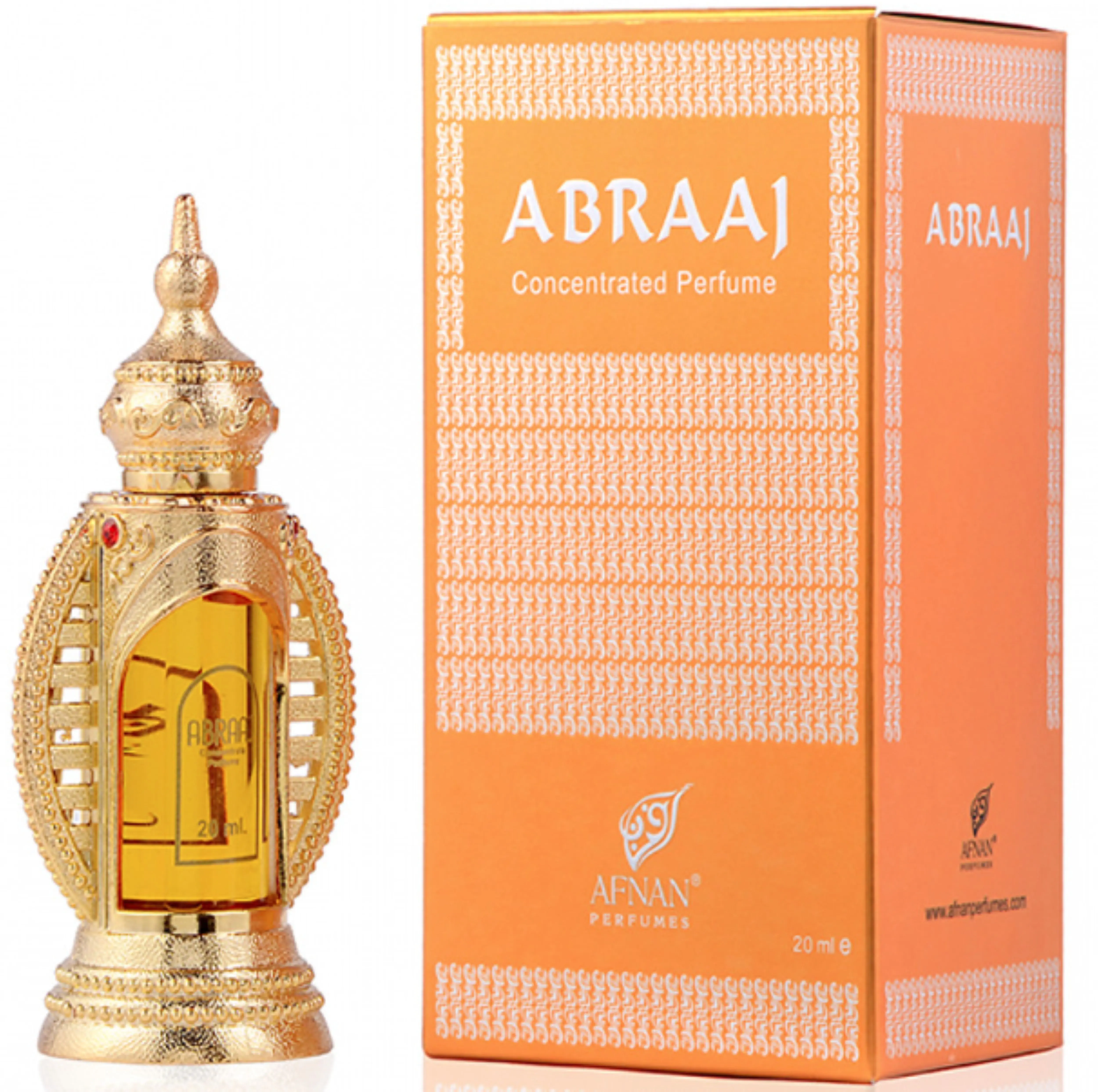 Afnan Abraaj Concentrated Perfume Oil 20 ML - Floral Woody Spicy Musk Fragrance for Men & Women - Liquid Attar