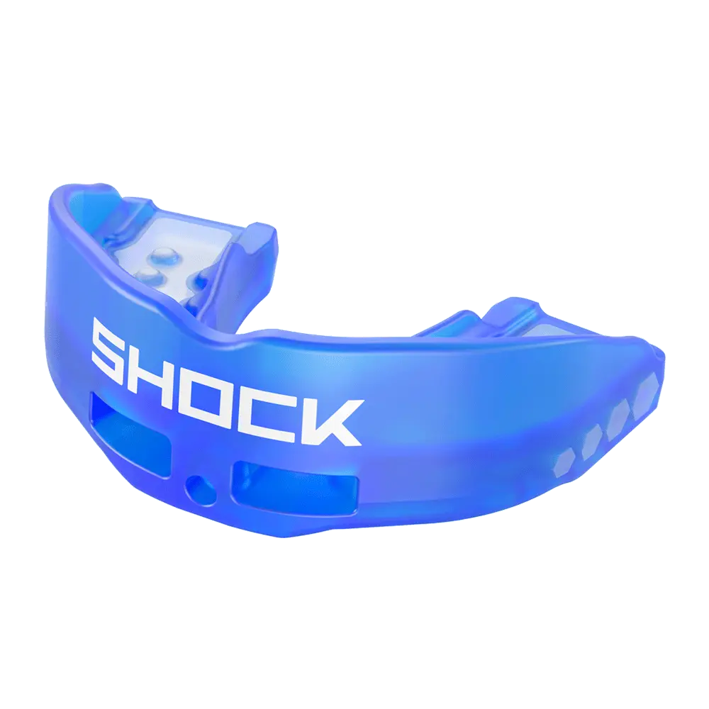 Shock Doctor Insta-Fit Mouthguard - No Boil, Pop-It-and-Play Performance, Elasto-Polymer Material, Comfortable & Protective, Youth Size Only