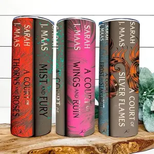 Book Club Tumbler | ACOTAR Bottle Drinkware Lid Stainless