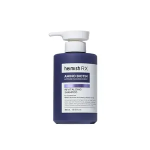 Heimish RX Amino Biotin Revitalizing Shampoo 400ml – Strengthening & Volumizing Hair Care Cleansing Conditioner