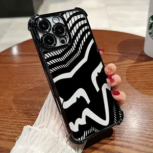 Racing F-FOXSS Phone Case Suitable for iPhone 16, 15, 14, 13, 12, 11 Pro Max, X, XR, XS Max, 8, 7 Plus - Shockproof Transparent Soft Back Cover