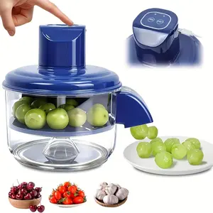 Automatic Grape Peeler Machine, Electric Garlic Peeler And Cherry Tomato Skin Remover Tool for Small Fruits, Efficient Peeling Kitchen Gadget for Home Use