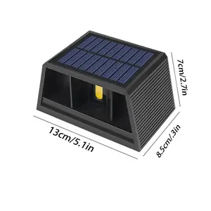 Waterproof Solar Holiday Lights Courtyard Atmosphere Lamp with High-Brightness LED Bulbs & Motion Sensor for Wall Patio Garden IP65 Waterproof Eco-Friendly Decor Ornaments