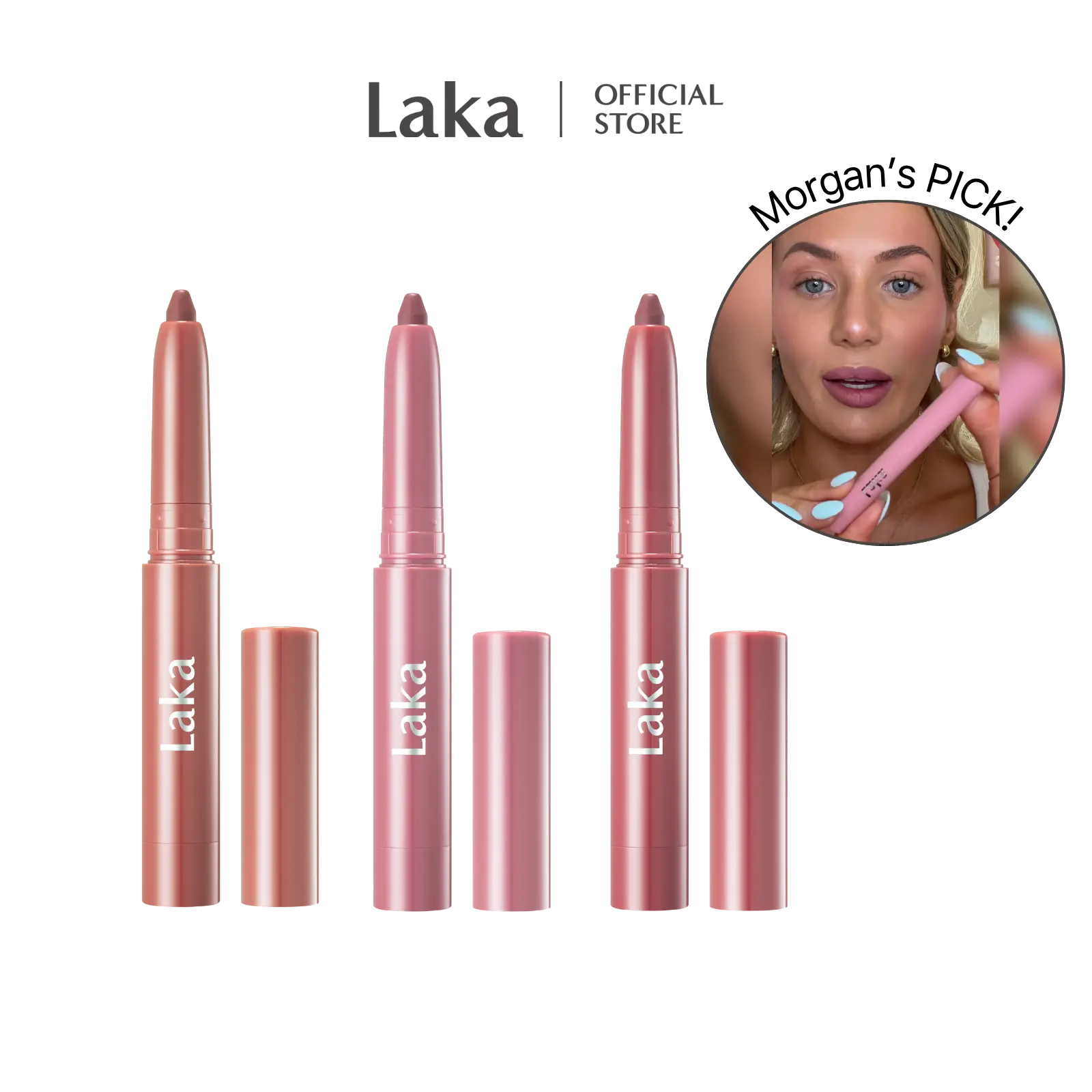 [Laka] [NEW Shades] Easy Glide Lip Liner — Creamy, Blendable Color with Smooth Application