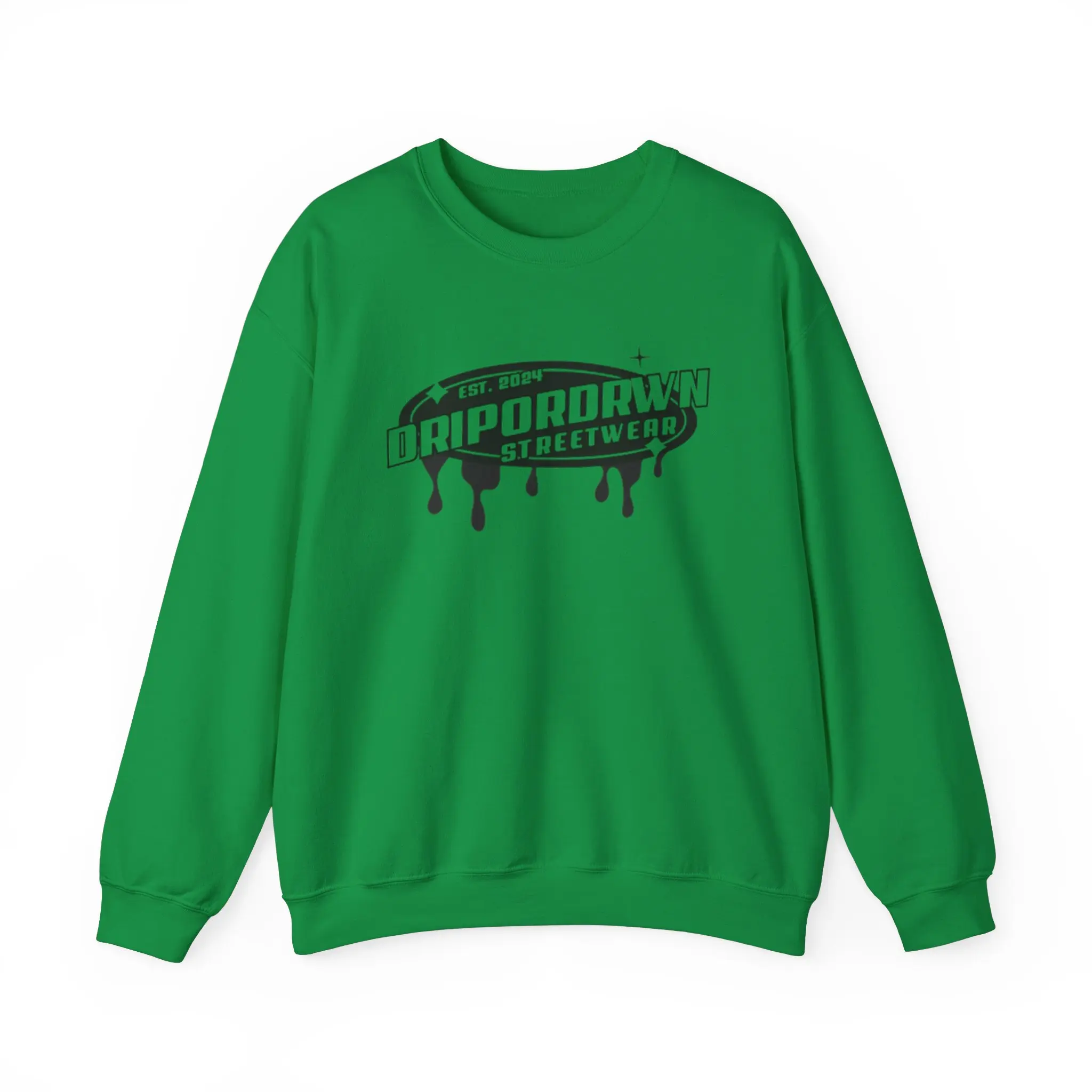 DripOrDrwn Christmas Joke Sweater - Sweatshirt for Cozy Winter Wear, Grinch Sweater, Holiday Sweater