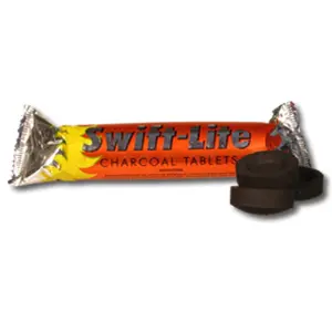 Charcoal Briquettes Swift-Lite 33mm