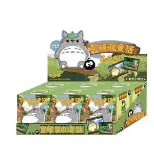 Anime Totoro Blind Box Hayao Miyazaki Fairy Tale Elves Mysterious Box Anime Model Kids Birthday Gift Bedroom Kawaii Home Decor