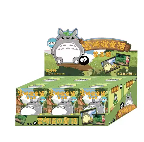 Anime Totoro Blind Box Hayao Miyazaki Fairy Tale Elves Mysterious