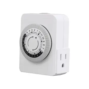 [Getupower]Hot New Home Essentials Smart 24 Hour Cycle Timer Outlet saves energy and automates your appliances.
