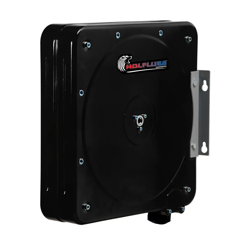 Wolflube Automatic Hose Reel for Grease - 3/8in - Up to 50ft
