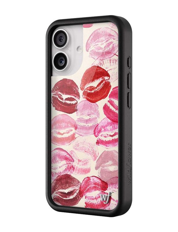 Wildflower Cases - Kens Collab, Limited Edition iPhone Case | Accessories Durable Protection Kisses Pink Red Aesthetic Trendy Kensington Cover