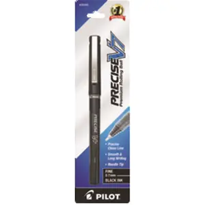 Pilot Corporation Of America  Precise V7 Roller Ball Pen .7mm Black