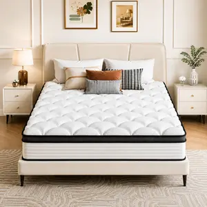10/12/14-Inch Twin Full Queen King-Five-story Design，Memory Mattress with Independent Springs, High rebound sponge, 72 hour rebound, Motion Isolation and Firm Edges,Cool down by 6 ℃, Cool for 8 hours，Medium Firmness, CertiPUR-US Certified,1000000+ Trials