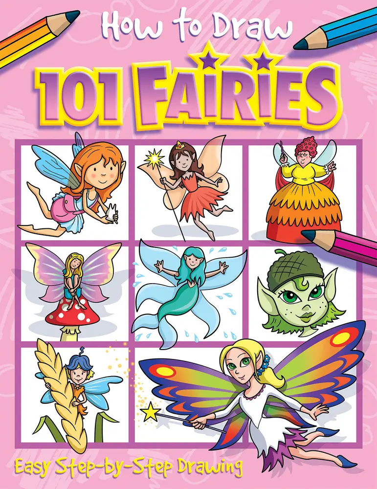 USED-How to Draw 101 Fairies by Green, Barry (Paperback)