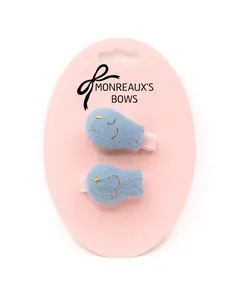 Bubbly Blue Fish Hair Clip – Cute Ocean-Inspired Style Accessory