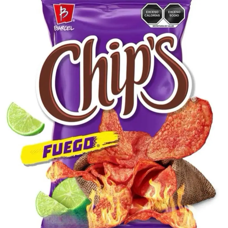 Barcel Chips Fuego Papas Snack Botanas Frituras Mexican Chips BIG 170g Pack of 3