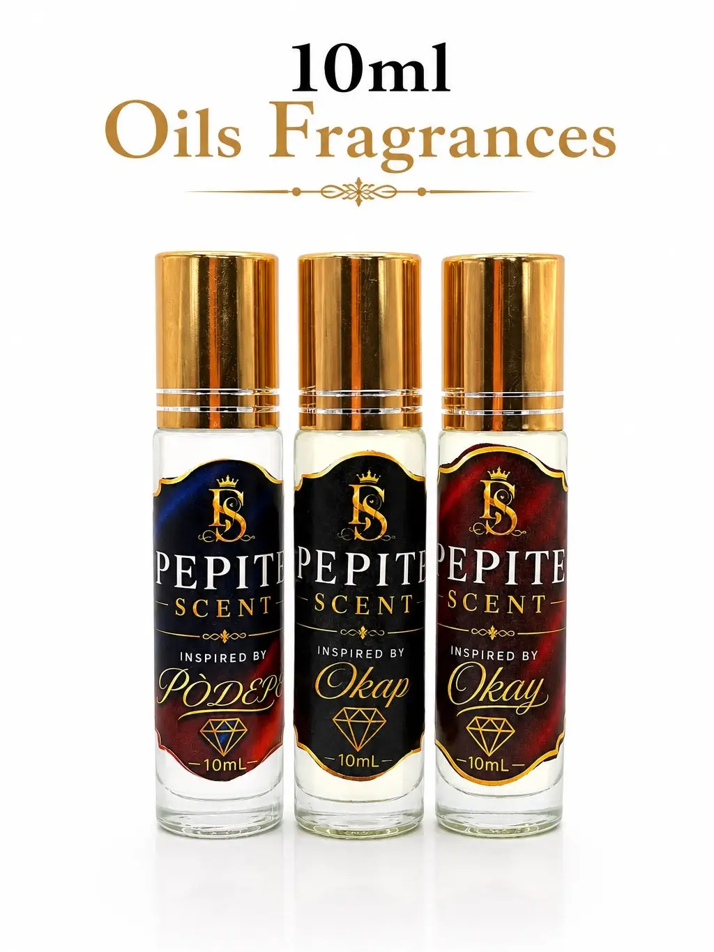 Oils PEPITE SCENT Collection 10mL