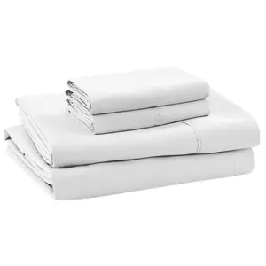 Modern Threads Solid 4-Piece sheet set White Cal King