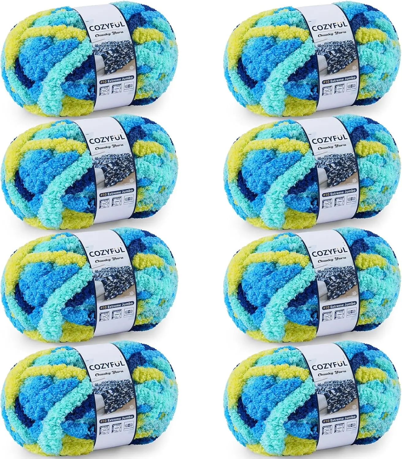 Multi Blue & Yellow