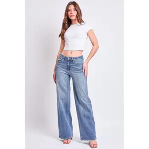 Women's Luxe Bella Wide Leg Jeans