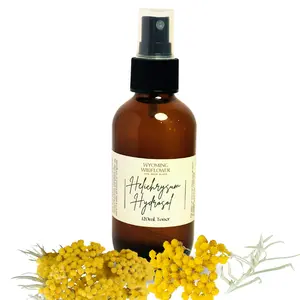 Helichrysum Hydrosol Toner | Cell Regeneration | Reduce Redness | Soothing | Organic