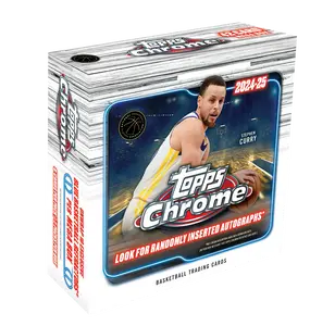 LIVE OPEN! - (x1) 2024-25 Topps Chrome Basketball Mega Box