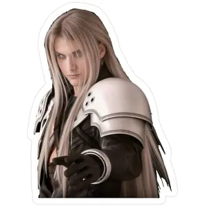 Sephiroth Ff7 Rebirth Realistic Sticker