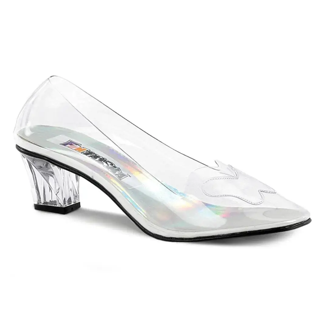 Funtasma Crystal-103 Women's Crystal Fantasy Pump Clear