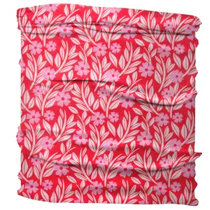 Red Floral Medium Headbands