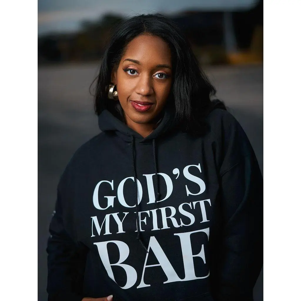 God's My First Bae Hoodie