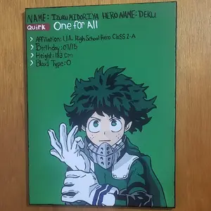Deku(My Hero Acadamia) painting
