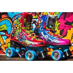 Graffiti Roller Skates
