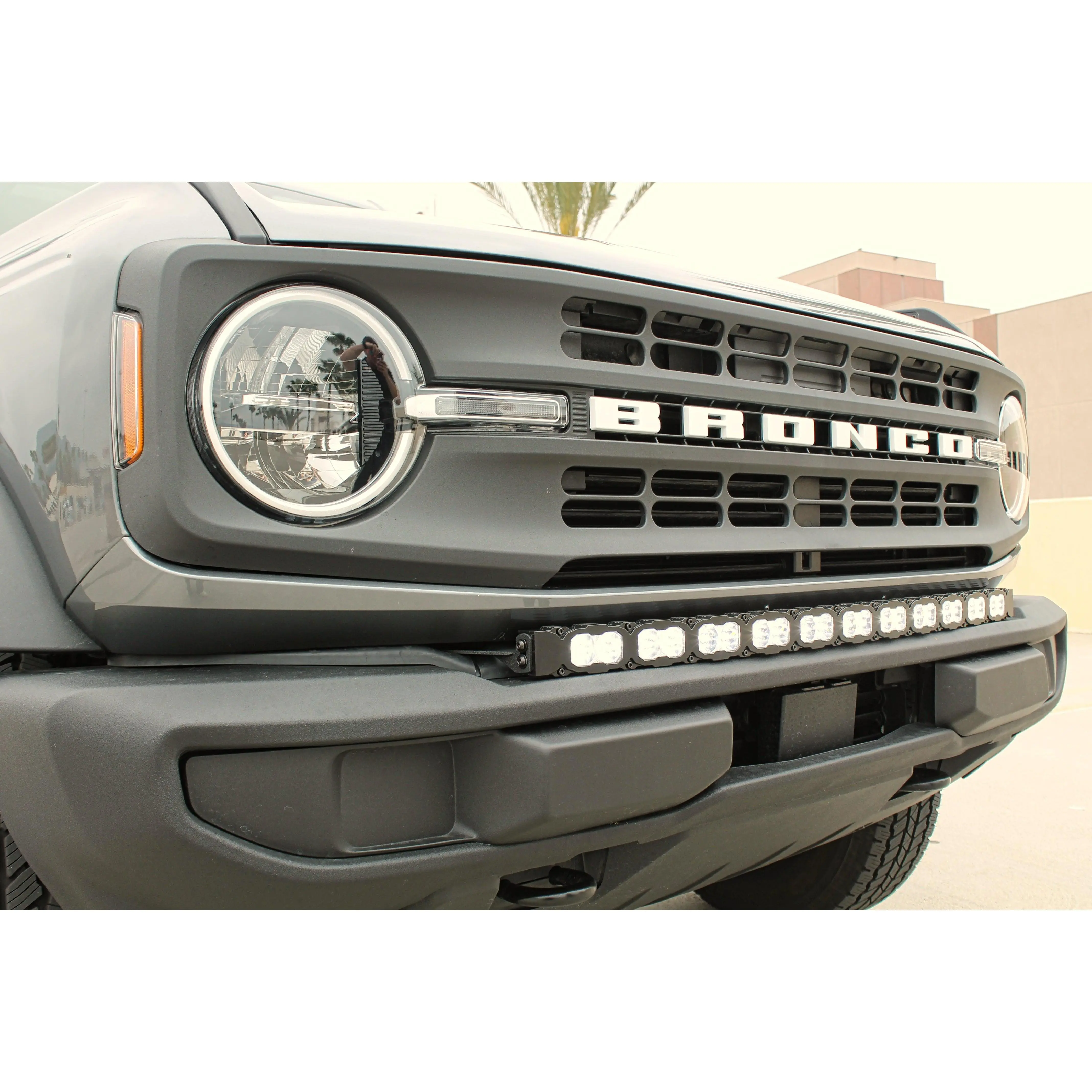 M&R Automotive 2021+ Ford Bronco Standard Bumper 40in Light Bar PRO