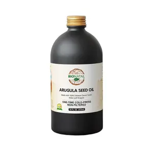 Bionatal Egyptian Desert Wide Leaf Arugula Seed Oil 16oz - Hair Growth Moisturizing & Strengthening Serum for Haircare