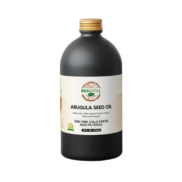 Bionatal Egyptian Desert Wide Leaf Arugula Seed Oil 16oz - Hair Growth Moisturizing & Strengthening Serum for Haircare