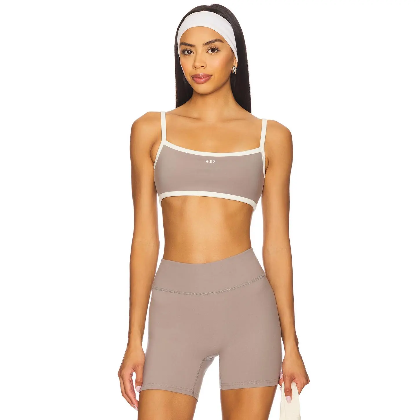 437 The  Micro Bra in Clay Mask & Creme