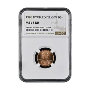 1995 Lincoln Cent - Doubled Die Obv. - NGC MS68 RD