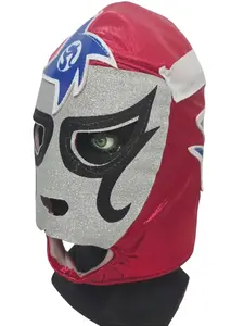 Lucha Libre Wrestling Punta Zero Miedo Mask Adult Size Durable Material for Matches Practice and Cosplay Events Perfect for Enthusiasts