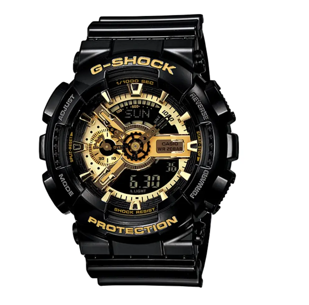 Classical GOLD BLACK Gshock Men Watch