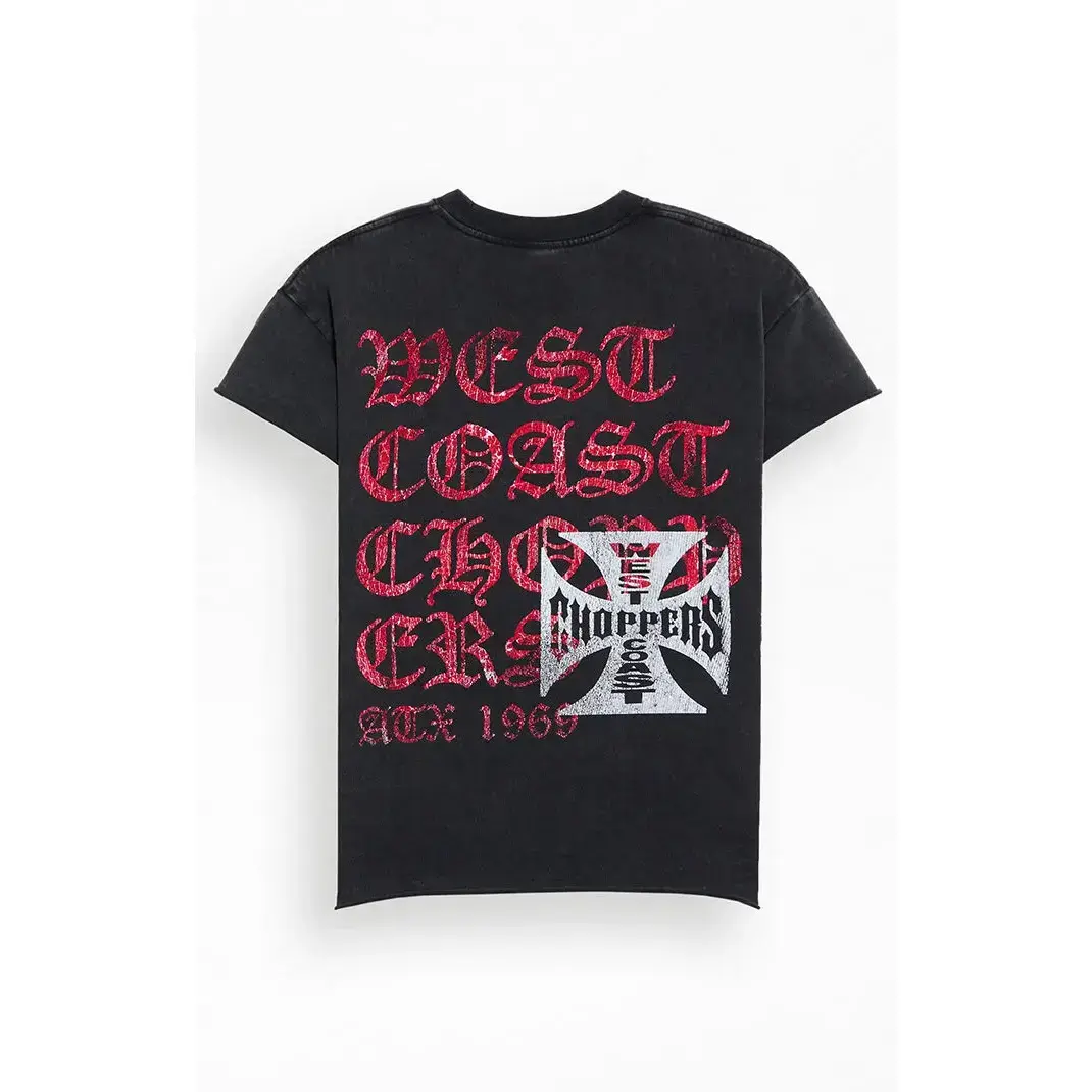 West Coast Choppers Men's Cap Sleeve T-Shirt - Multicolor